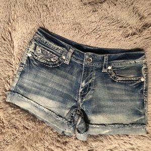 Blue Jean Shorts